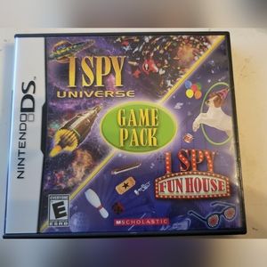 GUC Nintendo DS I Spy Universe and I Spy Funhouse Hame Pack